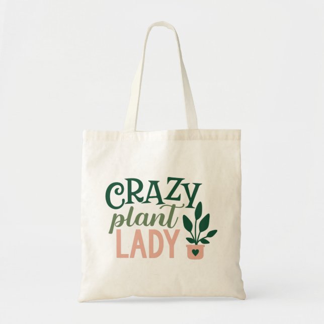 Bolso De Tela Plantas Naturaleza del jardín Tote Bag (Frente)