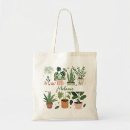 Bolso De Tela Plantas postizas acuáticas botánicas