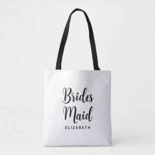 Bolso De Tela Plantilla de Despedida de Soltera Dama de Honor Fe