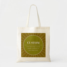Bolso De Tela Plantilla de diseño editable único inspirado en el