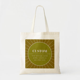 Bolso De Tela Plantilla de diseño editable único inspirado en el