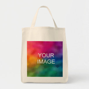 Bolso De Tela Plantilla de fotografía del logotipo de imagen de