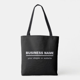 Bolso De Tela Plantilla de nombre de empresa moderna en negrita 