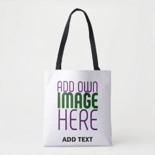 BOLSO DE TELA PLANTILLA DE TEXTO DE IMAGEN BLANCA SIMPLE EDITABL