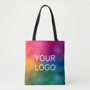 Bolso De Tela Plantilla de texto de logotipo de empresa moderna