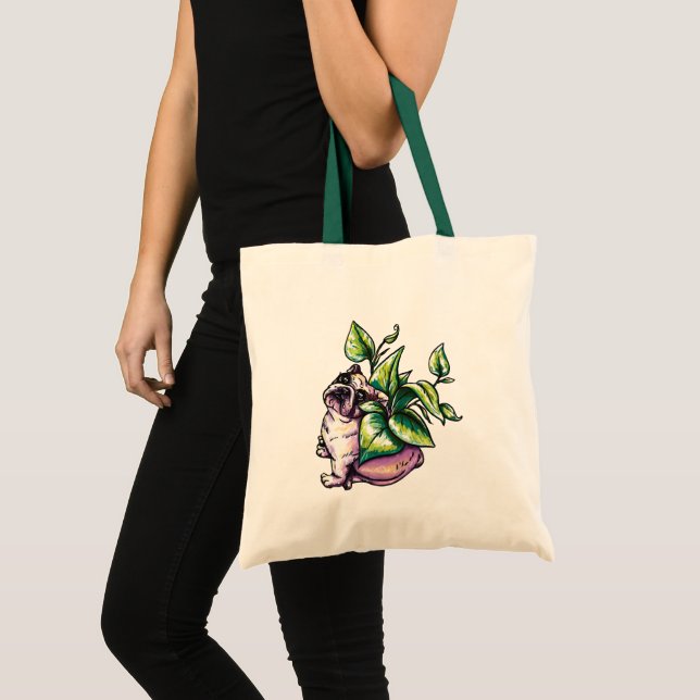 Bolso De Tela Planty Pup: Lilly (Anverso (producto))