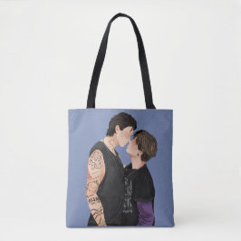 Bolso De Tela Plata Dulce St Cobalto