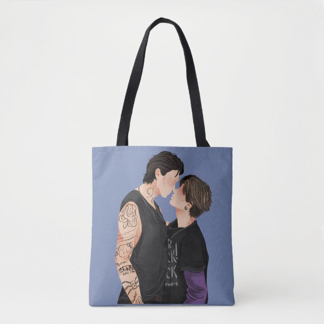 Bolso De Tela Plata Dulce St Cobalto (Anverso)