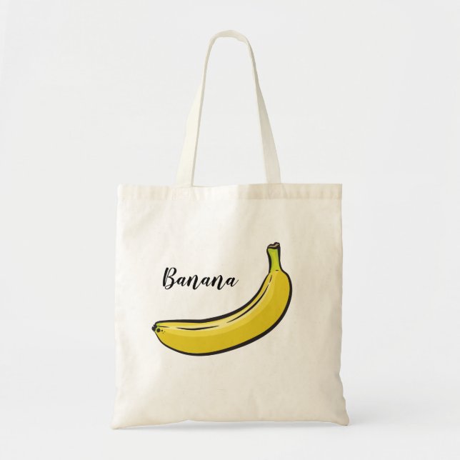 Bolso De Tela Plátano (Frente)
