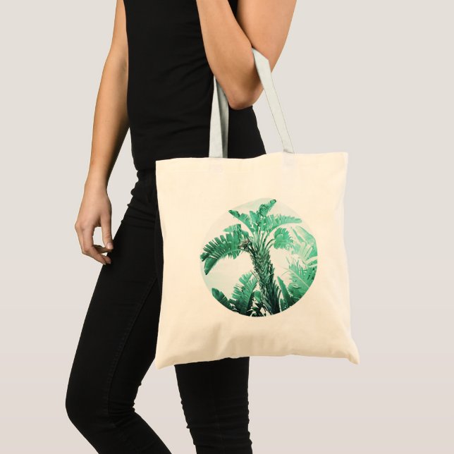 Bolso De Tela plátano de hoja verde (Anverso (producto))