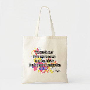 Bolso De Tela Plato
