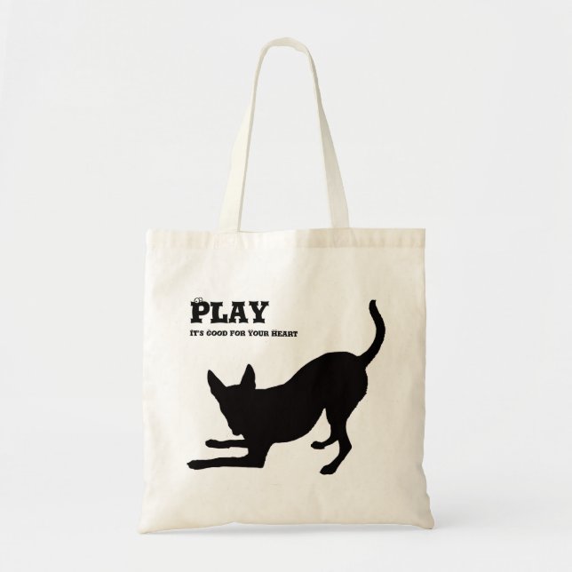 Bolso De Tela Play Tote Bag (Frente)