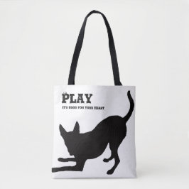 Bolso De Tela Play Tote Bag