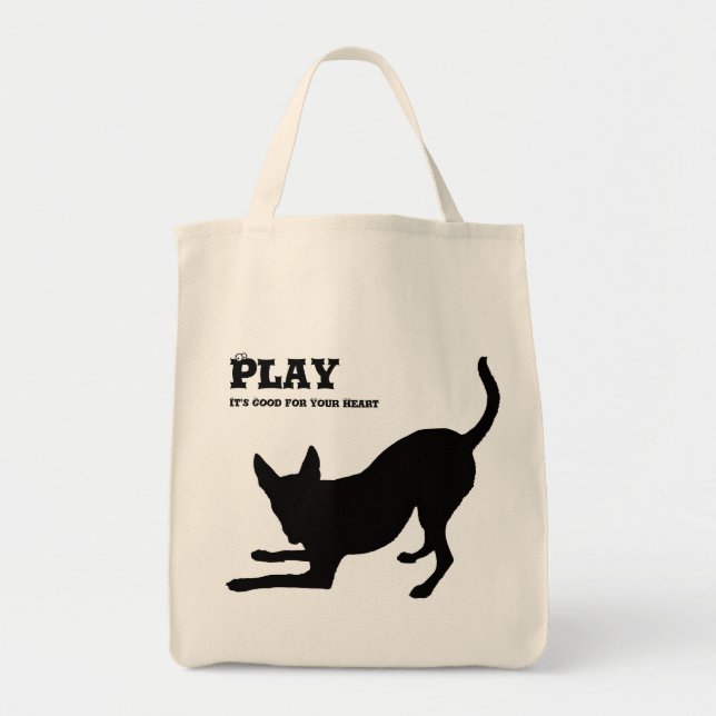Bolso De Tela Play Tote Bag (Frente)