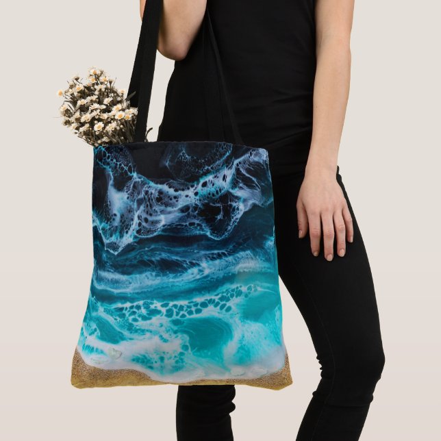 Bolso De Tela Playa (Detalle)