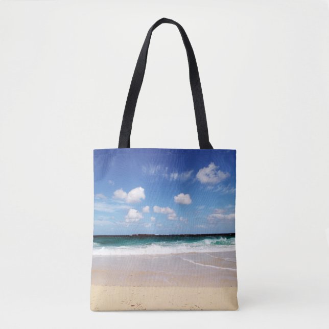 Bolso De Tela Playa (Anverso)