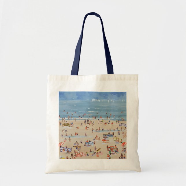 Bolso De Tela Playa (Frente)