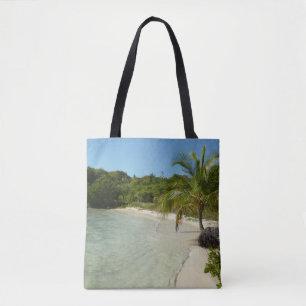 Bolso De Tela Playa Antigua Hermoso Paisaje Tropical