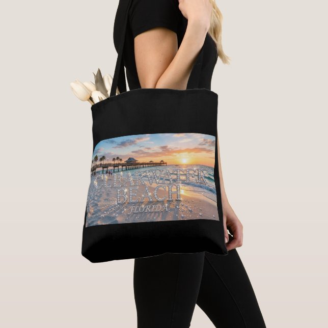 Bolso De Tela Playa Clearwater Florida  (Detalle)