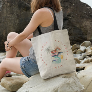 Bolso De Tela Playa Costera Océano Despedida de Soltera de Sur