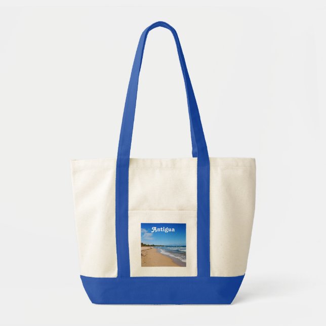 Bolso De Tela Playa de Antigua (Frente)