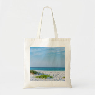 Bolso De Tela Playa de arena blanca en la costa de Florida