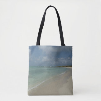 Bolso De Tela Playa de Aruba II Bonita Escena Natural