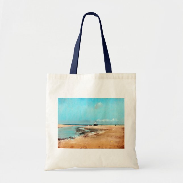 Bolso De Tela Playa de baja marea (boca del río), Edgar Degas (Frente)