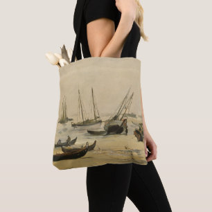Bolso De Tela Playa de Eduardo Manet el , marea baja