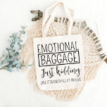 Bolso De Tela Playa De Equipaje Emocional Estética De Moda Para<br><div class="desc">Equipaje Emocional Playa Estética De Moda Para Las Mujeres Tote Bag</div>