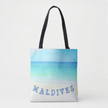 Playa de las islas de Maldivas