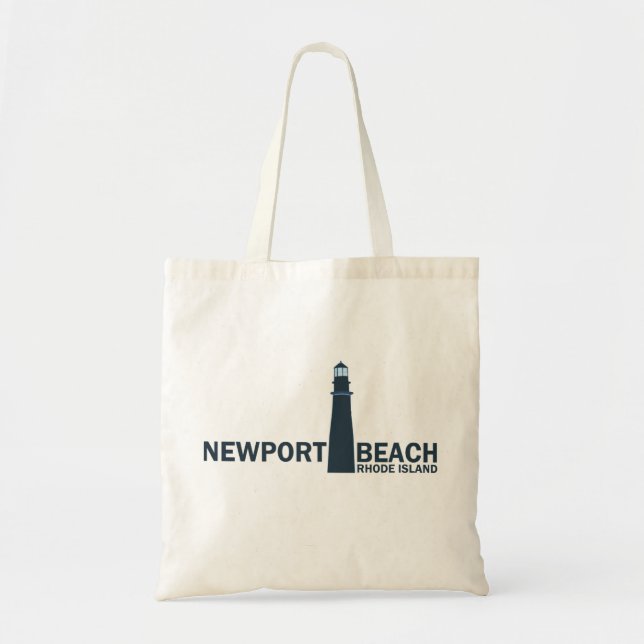 Bolso De Tela Playa de Newport (Frente)