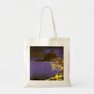 Bolso De Tela Playa de Vintage de noche en Río de Janeiro, Brasi