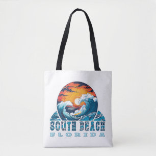 Bolso De Tela Playa del Sur Florida