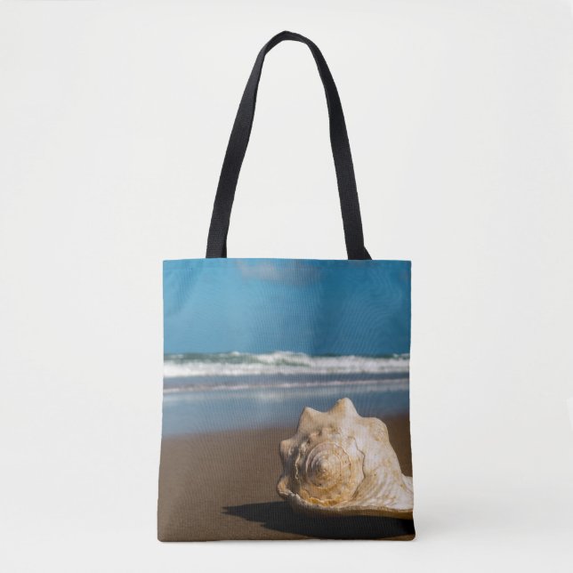Bolso De Tela Playa futura (Anverso)