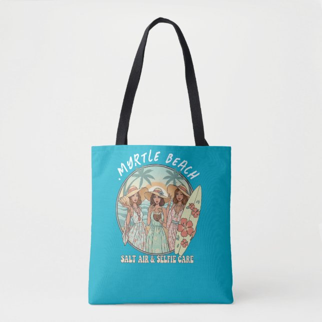 Bolso De Tela Playa Myrtle (Anverso)