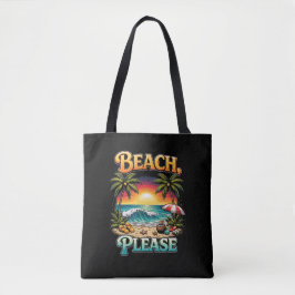 Bolso De Tela Playa, Por Favor