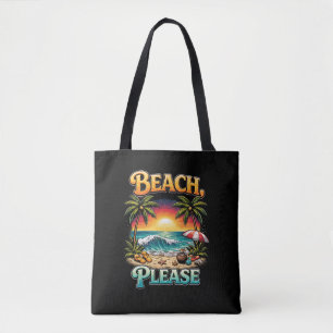 Bolso De Tela Playa, Por Favor