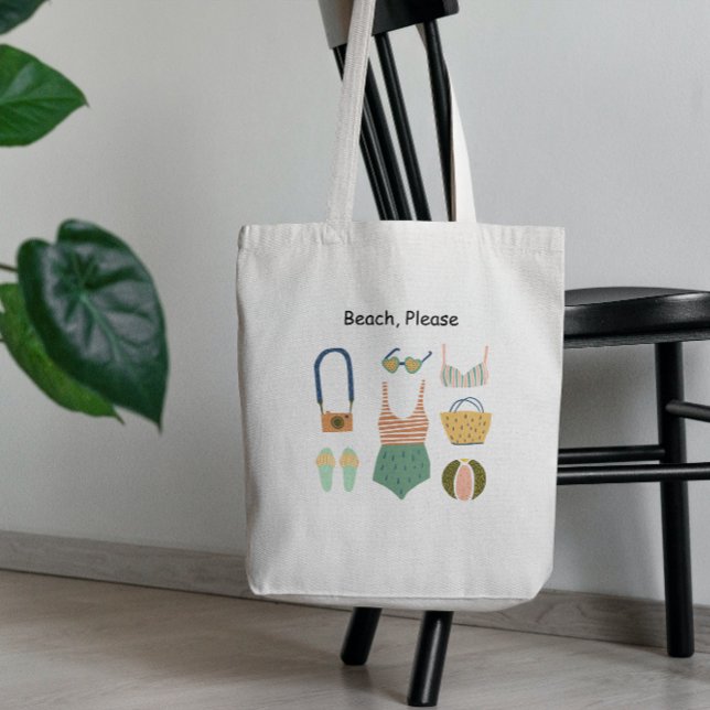 Bolso De Tela Playa, por favor (Subido por el creador)