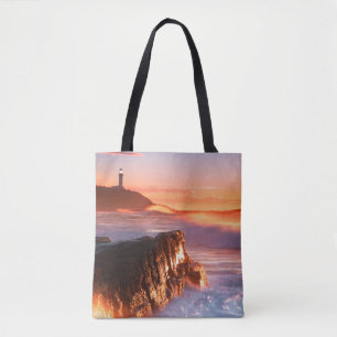 Bolso De Tela Playa principal de los soldados del faro el de