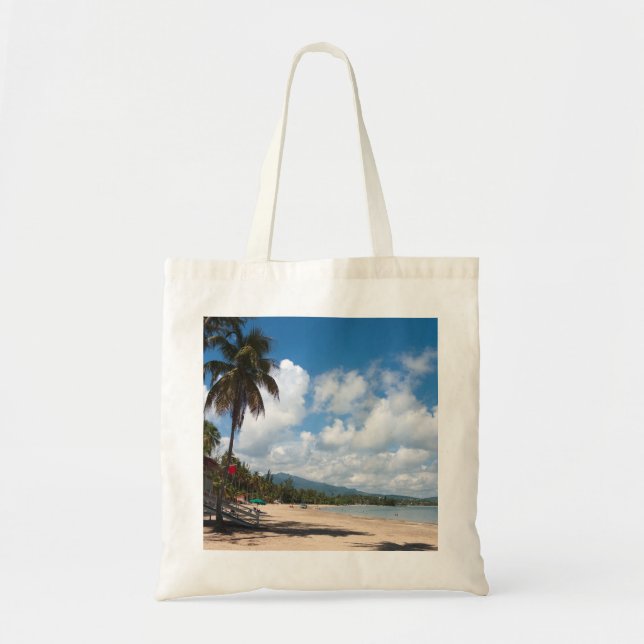 Bolso De Tela Playa Puerto Rico de Luquillo (Frente)