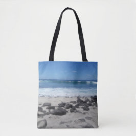 Bolso De Tela Playa Sea Foam Ocean Lava