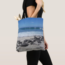 Bolso De Tela Playa Sea Foam Ocean Lava