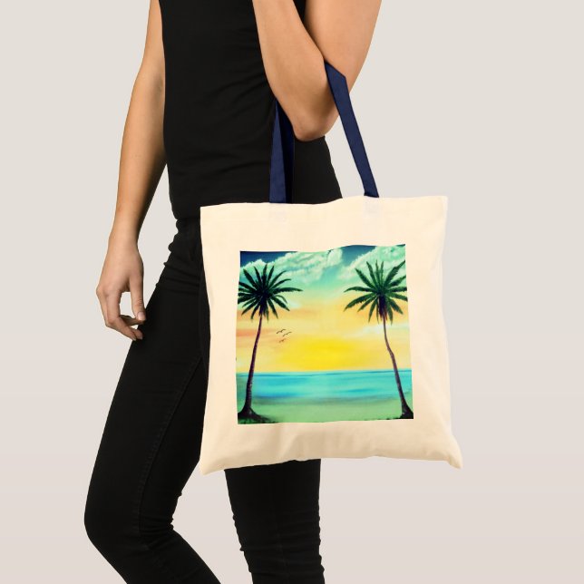Bolso De Tela Playa Sunrise (Anverso (producto))