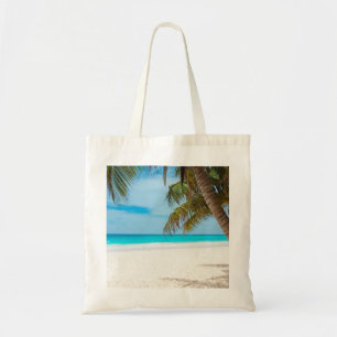 Bolso De Tela Playa Turquesa Tropical