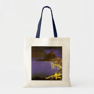 Bolso De Tela Playa Vintage de Noche en Río de Janeiro, Brasil