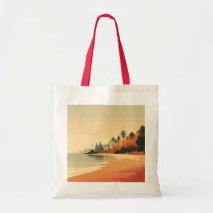 Bolso De Tela Playa vintage/retro/tropical