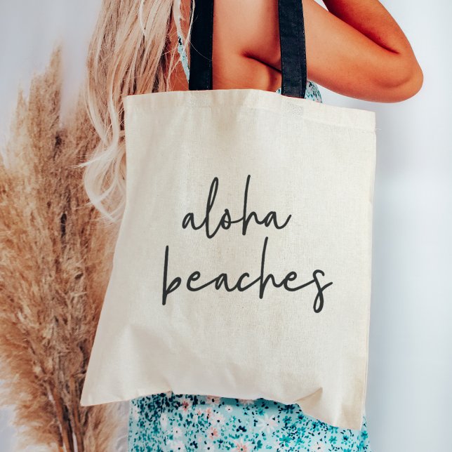 Bolso De Tela Playas de Aloha (Subido por el creador)