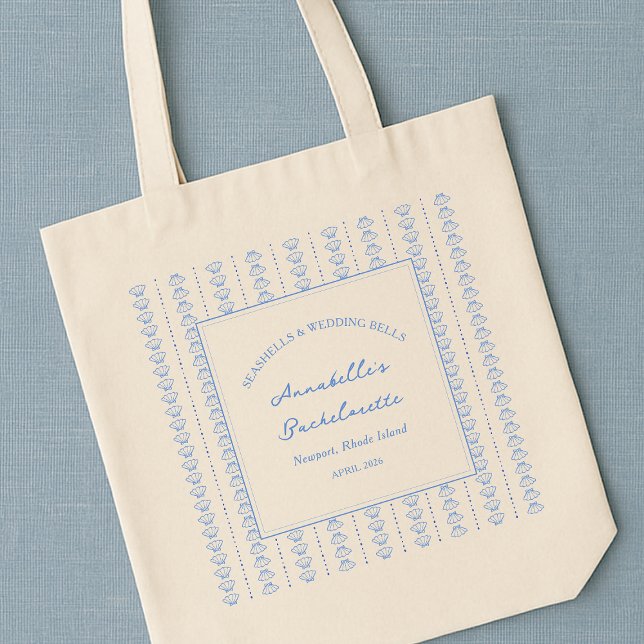 Bolso De Tela Playas de Boda y de las campanas nupciales (Subido por el creador)
