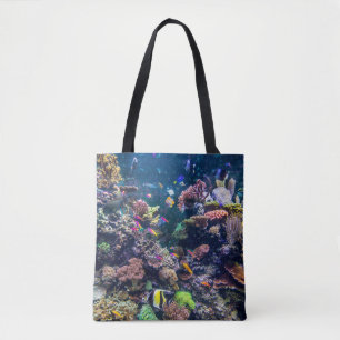Bolso De Tela Playas tropicales Arrecife de coral subacuática